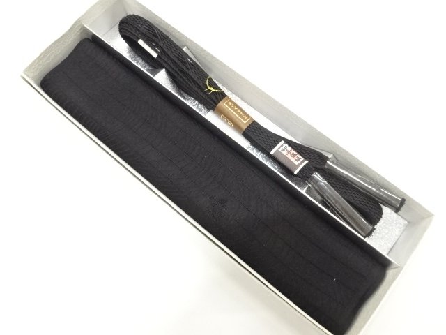 JAPANESE KIMONO / SUMMER OBIJIME & OBIAGE SET FOR MOURNING